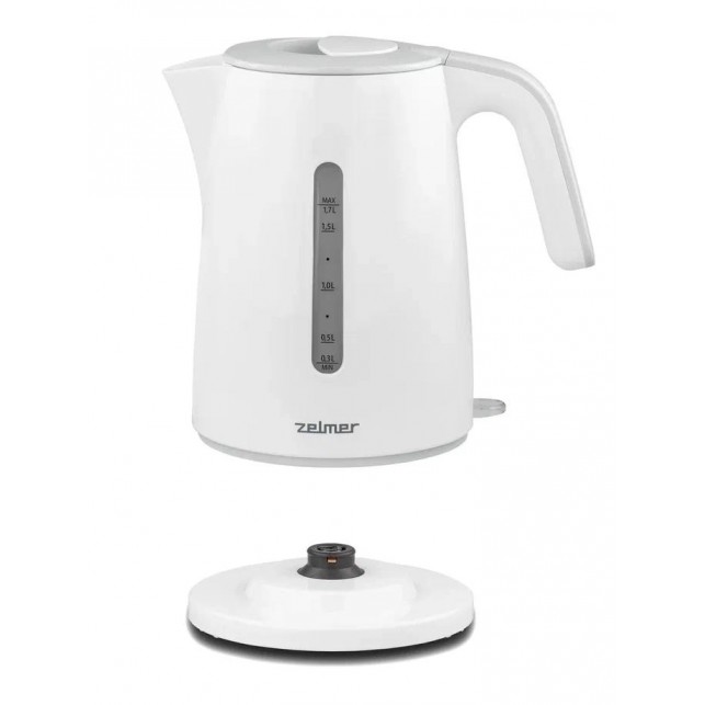 Чайник ZELMER ZCK7621S WHITE