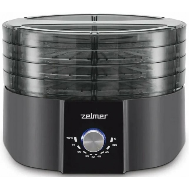Сушилка для овощей и фруктов ZELMER ZFD1004 BLACK