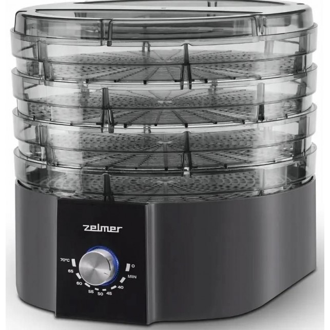 Сушилка для овощей и фруктов ZELMER ZFD1004 BLACK