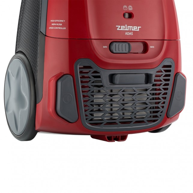 Пылесос Zelmer Adas ZVC323PB красный