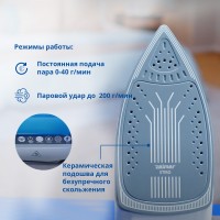 Утюг ZELMER ZIR3000 STIRO