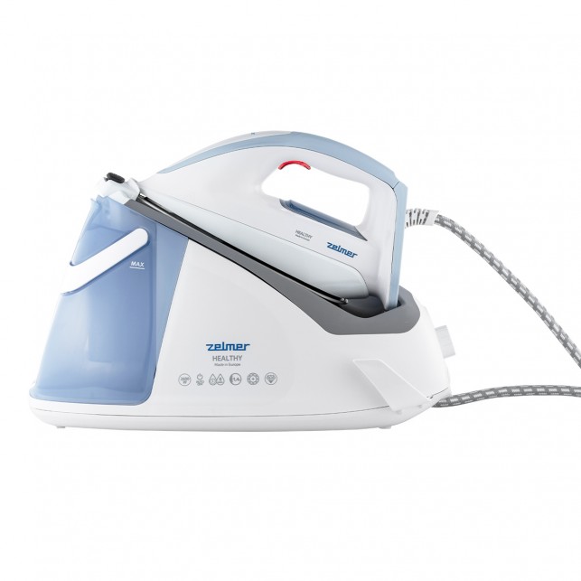 Паровая станция ZELMER ZIS8700 HEALTHY WHITE/LIGHTBLUE
