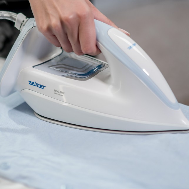 Паровая станция ZELMER ZIS8700 HEALTHY WHITE/LIGHTBLUE