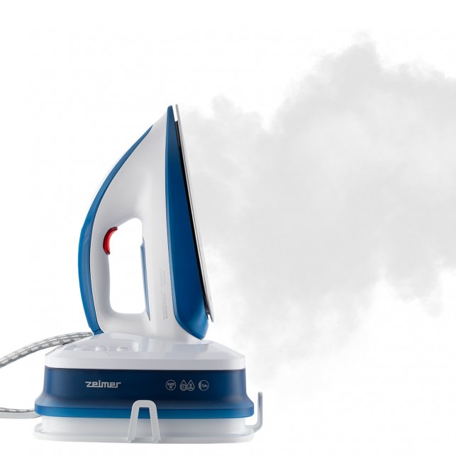 Паровая станция ZELMER ZIS8400X COMPACT WHITE/BLUE