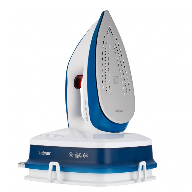 Паровая станция ZELMER ZIS8400X COMPACT WHITE/BLUE