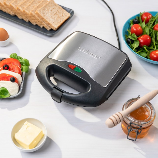Сандвич мейкер ZELMER ZSM7860 BLACK/INOX