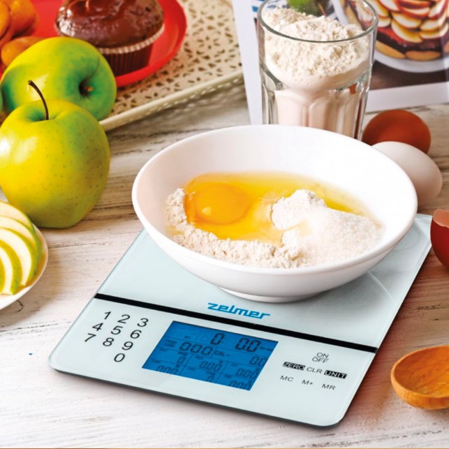 Кухонные весы ZELMER ZKS1500N WHITE