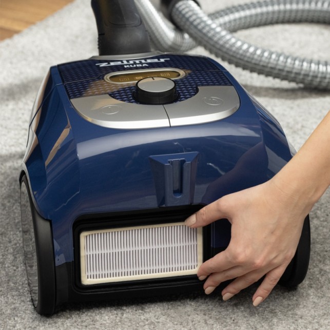 Пылесос Zelmer Kuba ZVC333 синий