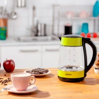 Чайник ZELMER ZCK8011L GLASS/LIME