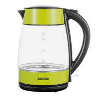 Чайник ZELMER ZCK8011L GLASS/LIME
