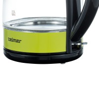 Чайник ZELMER ZCK8011L GLASS/LIME