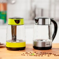 Чайник ZELMER ZCK8011L GLASS/LIME