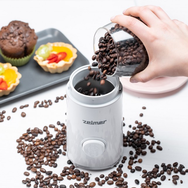 Кофемолка ZELMER ZCG7325 WHITE