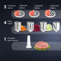 Электромясорубка Zelmer ZMM9802B