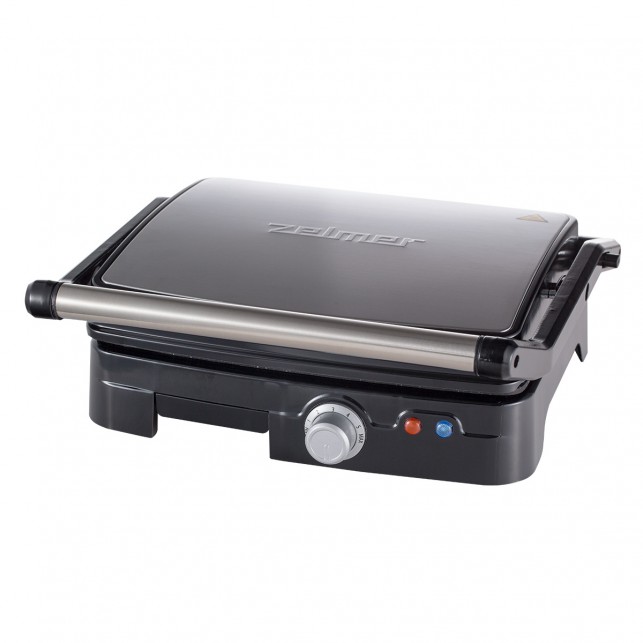 Гриль ZELMER ZPR2000 BLACK/INOX