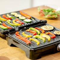 Гриль ZELMER ZPR2000 BLACK/INOX