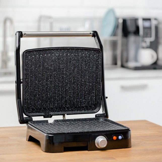 Гриль ZELMER ZPR2000 BLACK/INOX