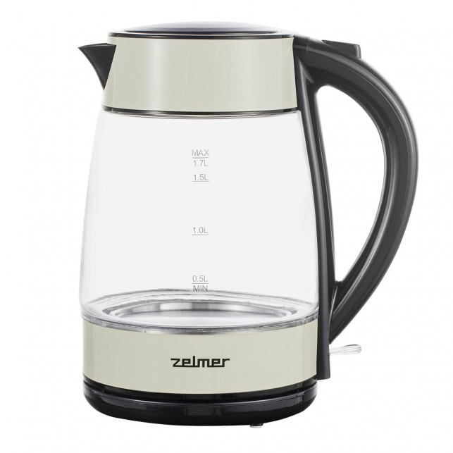 Чайник ZELMER ZCK8011I GLASS/IVORY