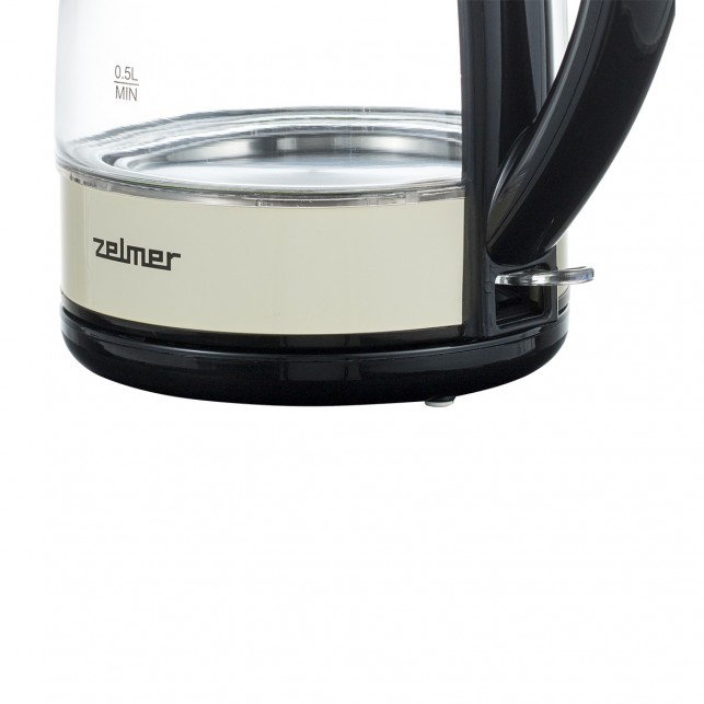 Чайник ZELMER ZCK8011I GLASS/IVORY