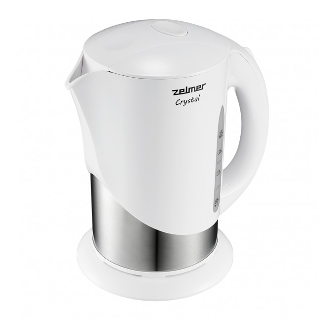 Чайник ZELMER ZCK7630W CRYSTAL WHITE