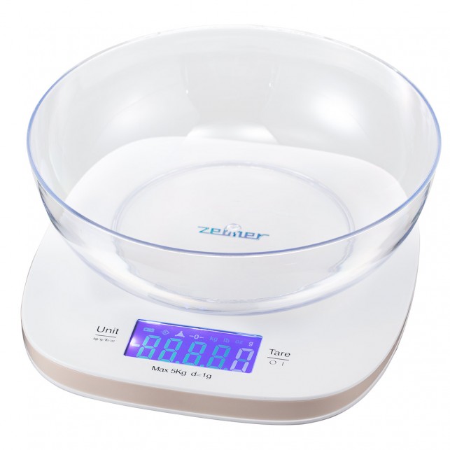 Кухонные весы ZELMER ZKS1451 IVORY