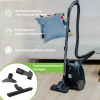 Пылесос Zelmer Adas ZVC313P синий