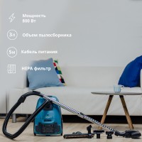 Пылесос Zelmer Adas ZVC313P синий