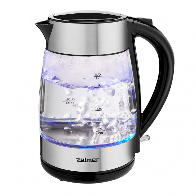 Чайник ZELMER ZCK8011 GLASS/INOX
