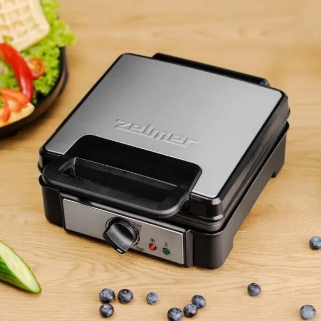 Вафельница ZELMER ZWM0012 BLACK