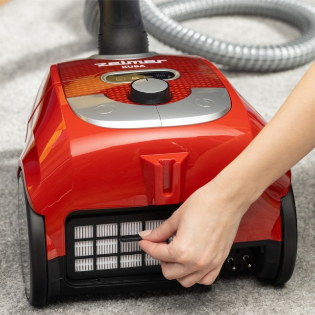 Пылесос Zelmer Kuba ZVC335 красный