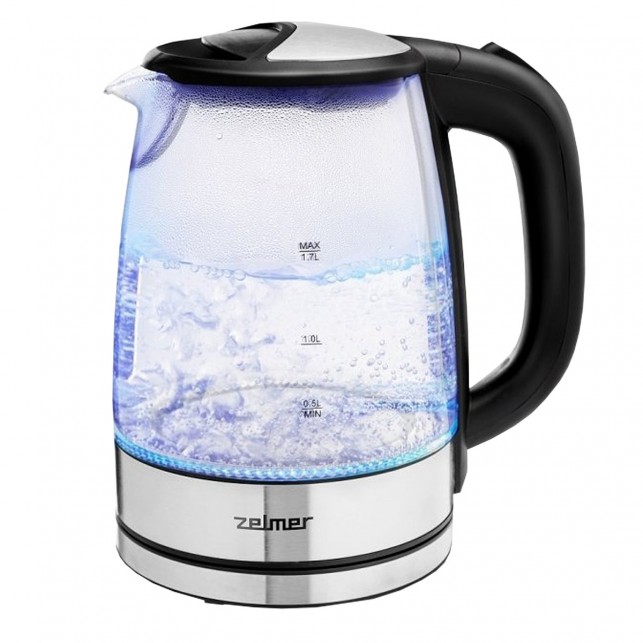 Чайник ZELMER ZCK8024 GLASS/INOX