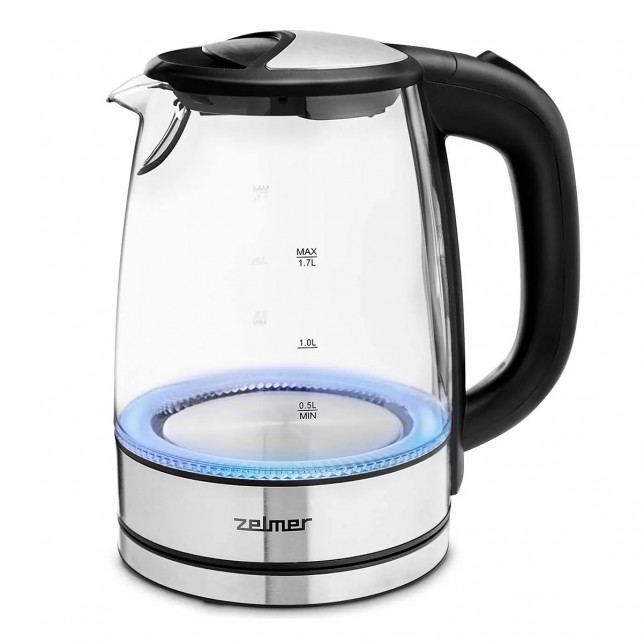 Чайник ZELMER ZCK8024 GLASS/INOX