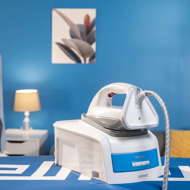 Паровая станция ZELMER ZIS6450 SMARTCARE WHITE/GREY/BL