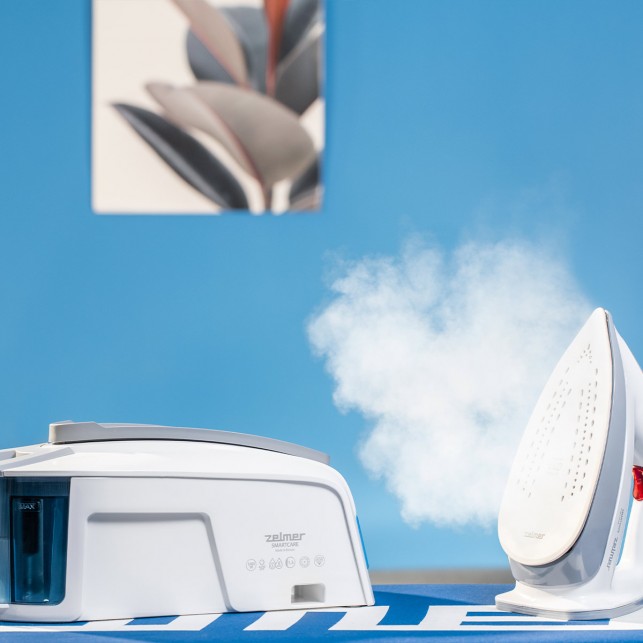 Паровая станция ZELMER ZIS6450 SMARTCARE WHITE/GREY/BL