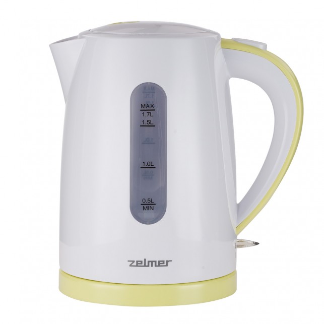 Чайник ZELMER ZCK7616L WHITE/LIME