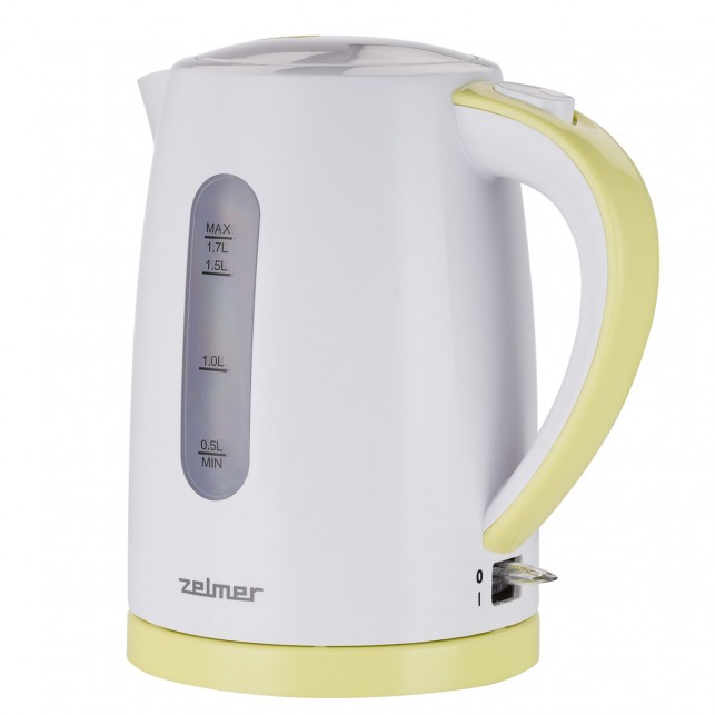 Чайник ZELMER ZCK7616L WHITE/LIME