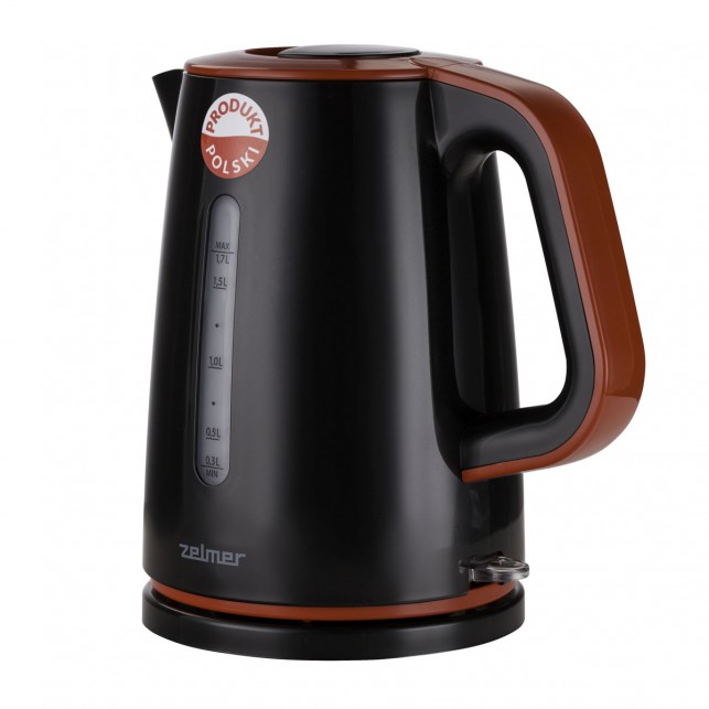 Чайник ZELMER ZCK7620R BLACK/RED