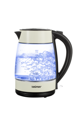 Чайник электрический ZELMER ZCK8011I GLASS/IVORY