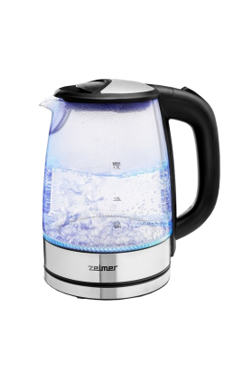Чайник электрический ZELMER ZCK8024 GLASS/INOX