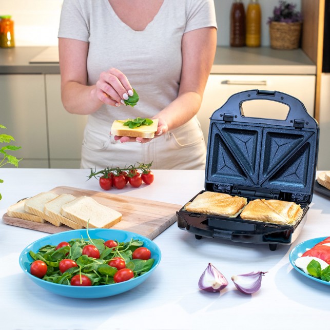 Сандвич мейкер ZELMER ZSM7900 3IN1 BLACK/INOX