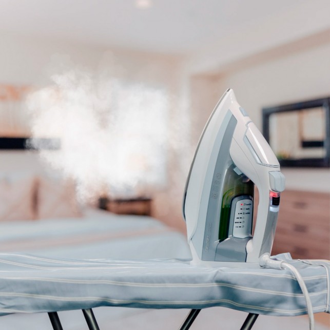 Утюг ZELMER ZIR3200 HEALTHY WHITE/BLUE