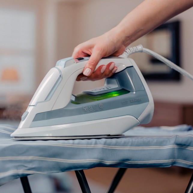 Утюг ZELMER ZIR3200 HEALTHY WHITE/BLUE