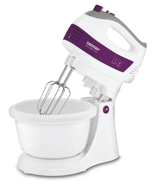 Миксер ручной ZELMER ZHM2460P WHITE