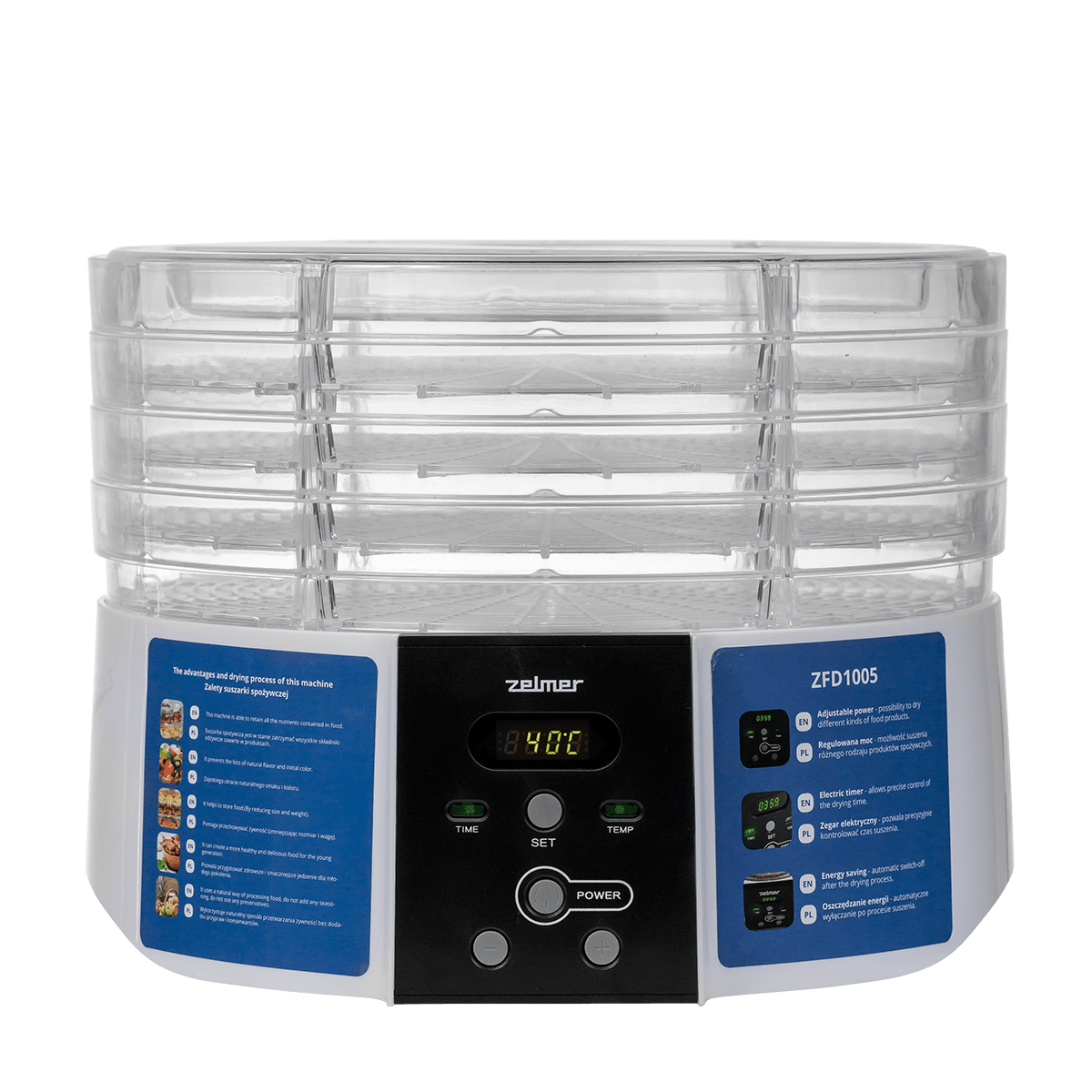 Сушилка для фруктов Zelmer ZFD1005