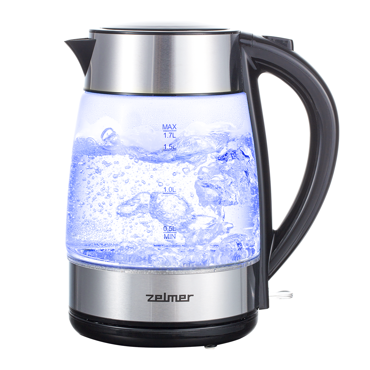 Чайник ZELMER ZCK8011 GLASS/INOX