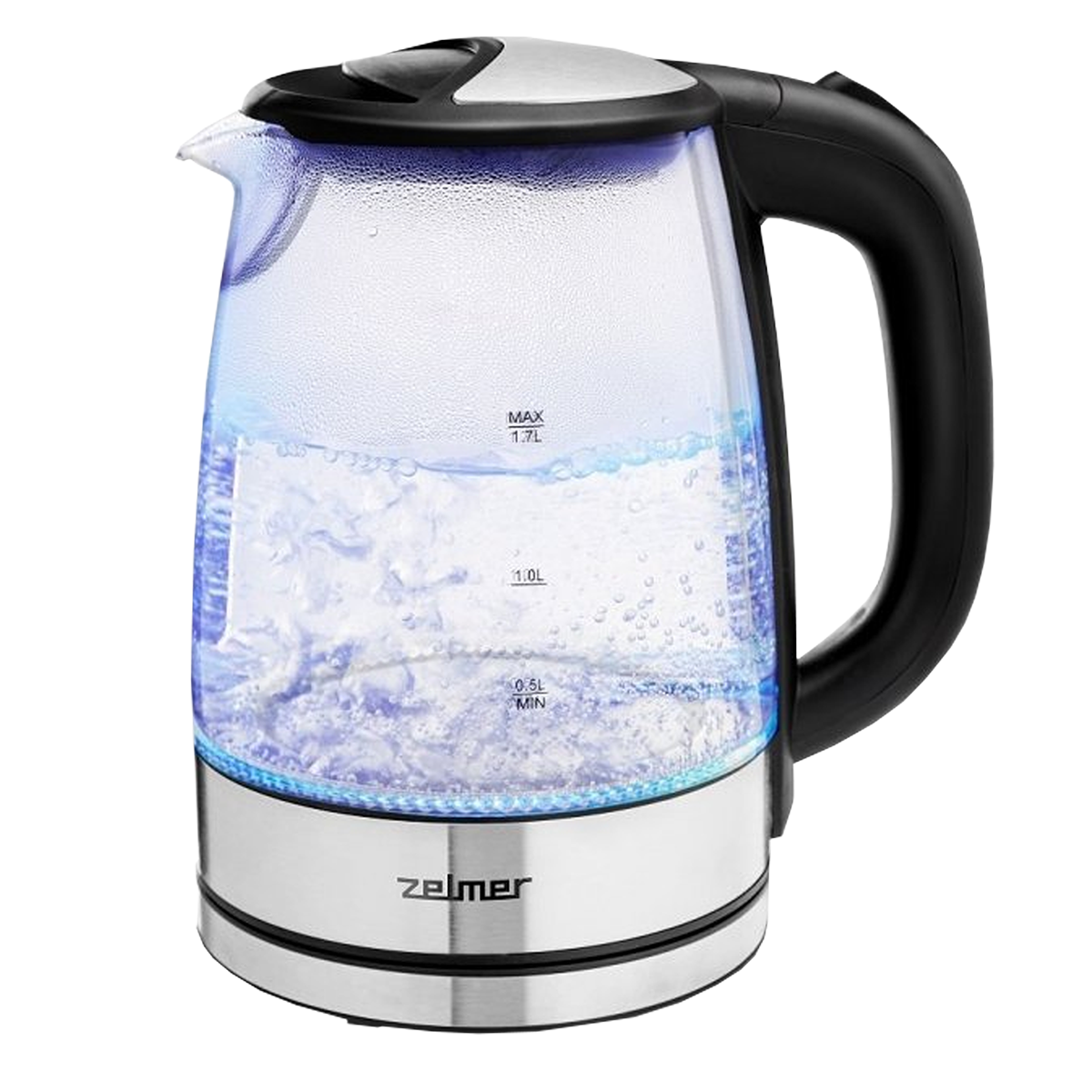 Чайник ZELMER ZCK8024 GLASS/INOX