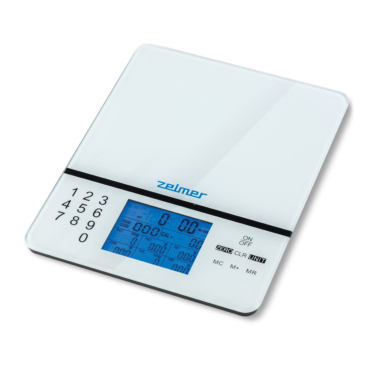 Кухонные весы ZELMER ZKS1500N WHITE