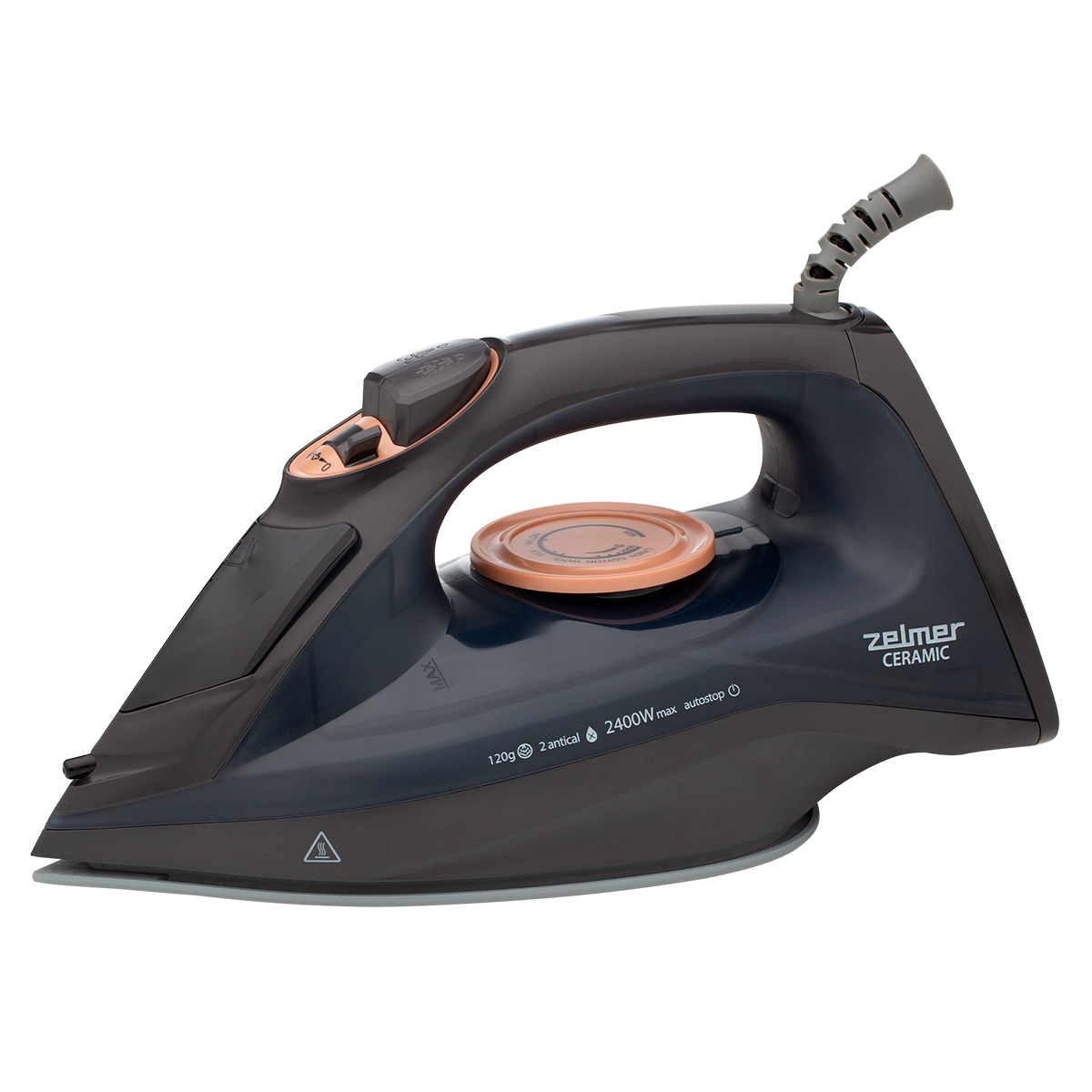 Утюг ZIR1505 ZELMER CERAMIC DARKGREY