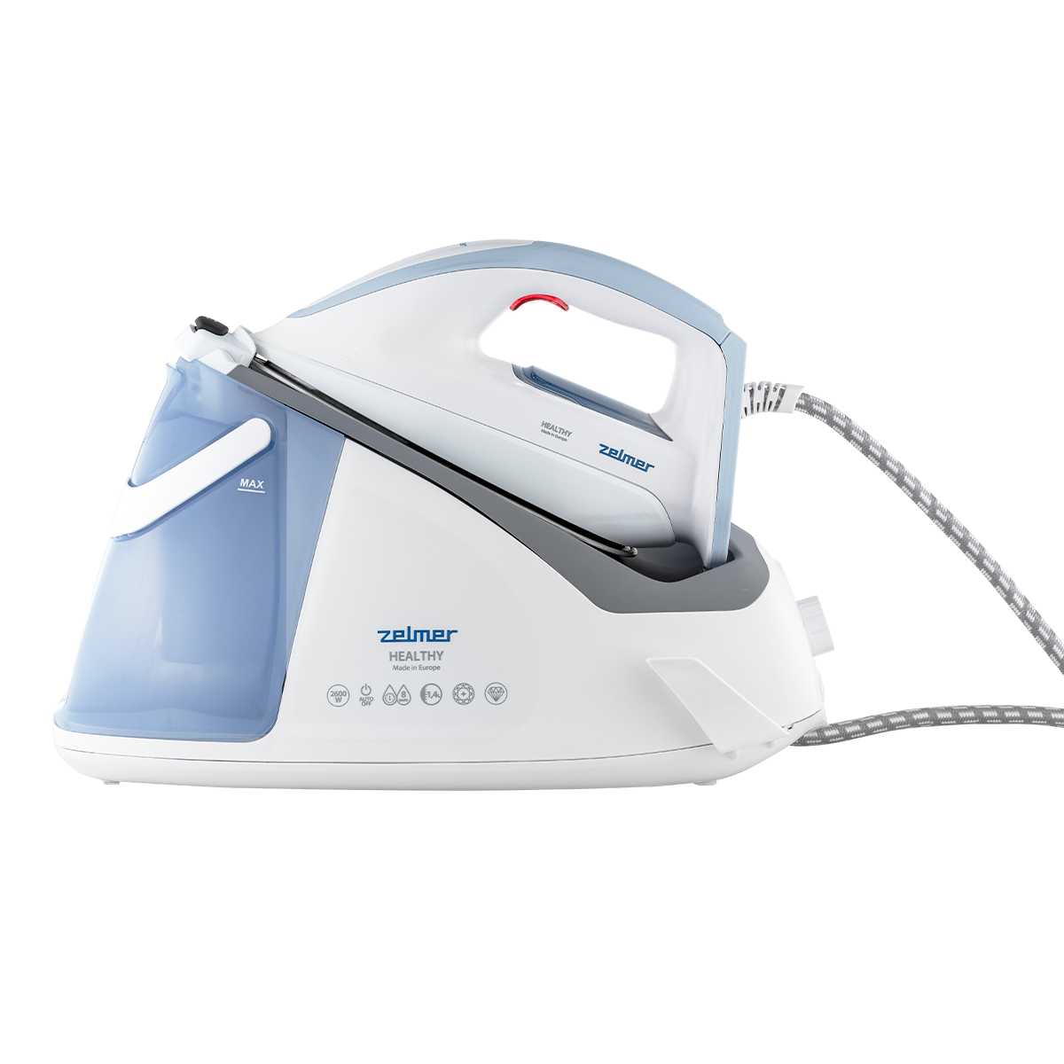 Паровая станция ZELMER ZIS8700 HEALTHY WHITE/LIGHTBLUE